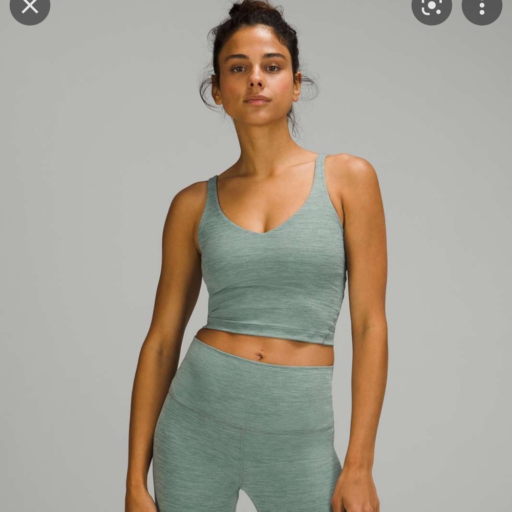 Lululemon Align Tank Top Heathered Tidewater Teal